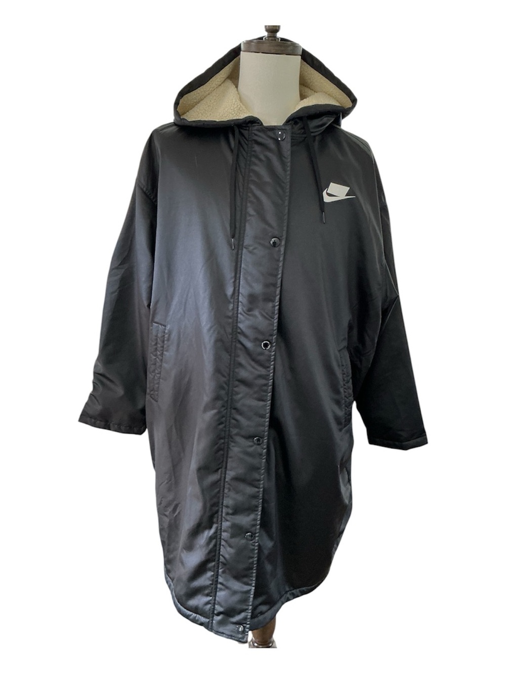 Nike Sportswear Sports Pack Womens Sz XL Synthetic Fill Hooded Full Zip Parka